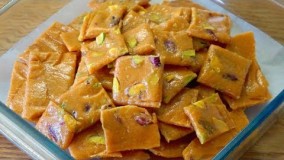 تهیه سوهان با بادام