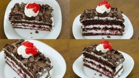 تهیه کیک بلک فارست لذیذ
