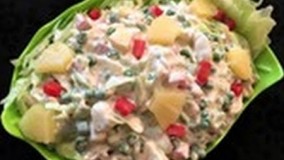غذای رژیمی-تهیه سالاد روسی 2