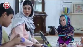 سنگ تمام آزاده صمدی برای خواهر و برادر داستان بگوسیب2