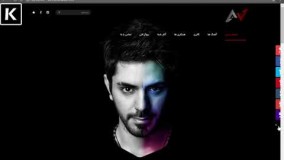 طراحی سایت شخصی امیر علی بهادری3