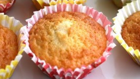  کاپ کیک خوشمزه  ونیلا