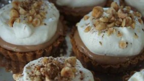 کیک پزی-تهیه کیک پنیری نوتلا