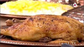 آشپزی با مرغ - مرغ شکم پر