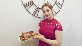 آشپزی ایرانی-طرز تهیه مرغ شکم پر 