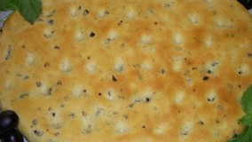 آشپزی ایرانی -نان روغن زیتونی 