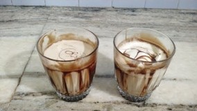 دسر خوشمزه-قهوه خنک و لذیذ