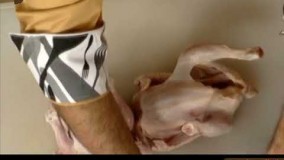 آشپزی ایرانی -مرغ شکم پر  مازندرانی لذیذ