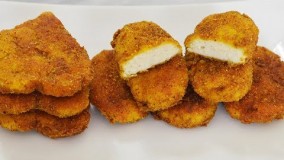 آشپزی ایرانی  | طرز تهیه بهترین ناگت مرغ خانگی