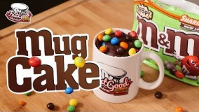 کیک پزی- تهیه کیک در ماگ- آسان