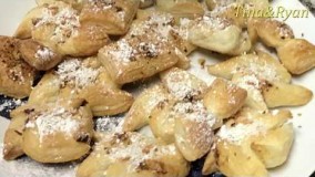 دسر خوشمزه-  شیرینی پاپیونی آسان