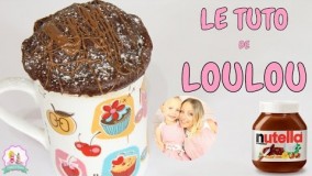 کیک پزی- تهیه کیک نوتلا در ماگ