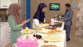 دسر خوشمزه-شیرینی بادامی مارمالادی