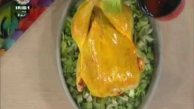 آشپزی ایرانی - طرز تهیه مرغ شکم پر در فر cook