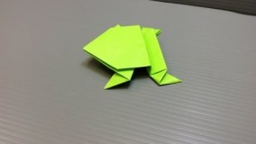 آموزش اوریگامی قورباغه-ویدیو های اوریگامی سه بعدی