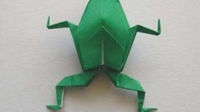 آموزش اوریگامی قورباغه پرشی-آموزش اوریگامی حرفه ای