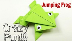 آموزش اوریگامی های جالب اموزش اوریگامی قورباغه 2