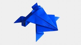 آموزش اوریگامی قورباغه-اموزش اوریگامی رایگان