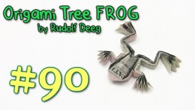 آموزش اوریگامی قورباغه پرشی-آموزش اوریگامی حرکتی