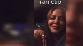 عشق بازی بهاره رهنما و همسرش در ماشین!!!!