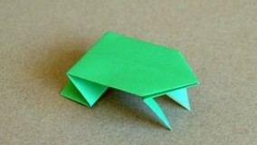 آموزش اوریگامی قورباغه-آموزش ساخت اوریگامی 3 بعدی