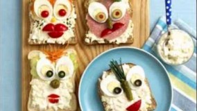 تزیین غذا  کودک-ایده های جدید