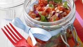 آشپزی مدرن - آموزش درست کردن سالسا با طعم دودی