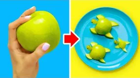 تزیین غذا  کودک- چند ایده خلاق