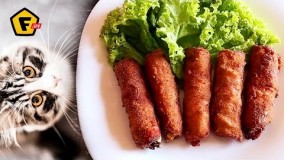 آشپزی آسان-تهیه رول ژامبون لذیذ