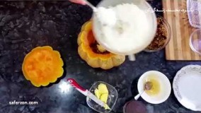 آشپزی-طرز تهیه قاپاما یا همان کدو و برنج