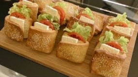 آشپزی آسانh - طرز تهیه ساندویچ سبزیجات