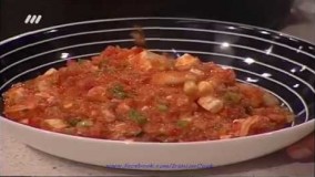 آشپزی ایرانی-میگو سانتورینی