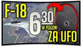 POŚCIG F-18 ZA UFO! 