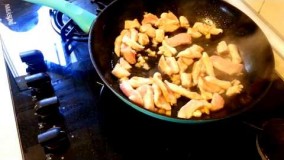 آشپزی ساده-- برنچ با کدو زرد ---leevim vida