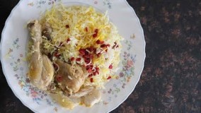 آموزش آشپزی-طرز تهیه ی زرشک پلوی ساده و سریع، دوستداران زرشک پلو حتما ببینید!