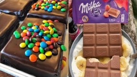 تزیین-آموزش تزیین کیک- تزیینات شکلاتی