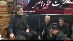 مراسم عزاداری شب تاسوعای حسینی  - مهدي سماواتي  - یزد - محرم 94 (2015)