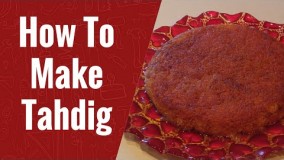 آشپزی ایرانی -تهیه ته چین -ته دیگ