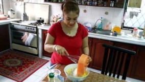 آشپزی ایرانی -تهیه ته چین - 5