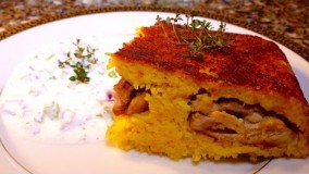 آشپزی ایرانی -تهیه ته چین -آشپزی آسان