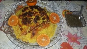 آشپزی ایرانی -تهیه ته چین 1-