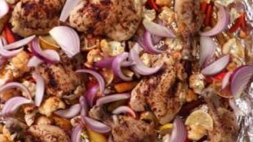 آشپزی ایرانی -تهیه مرغ سماقی و هویج