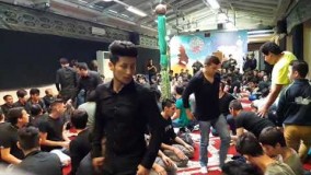 سینه زنی  نهم محرم شب تاسوعای حسینی    مرکز  امام علی وین 2017