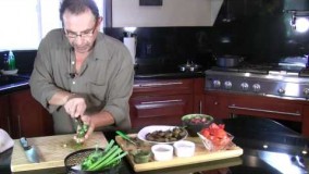 آشپزی ایرانی -تهیه خوراک بادمجان-قسمت اول