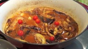 آشپزی ایرانی -تهیه خورشت مسما بادمجان