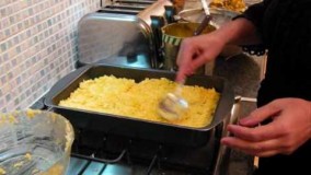 آشپزی ایرانی -تهیه ته چین ایرانی خوشمزه