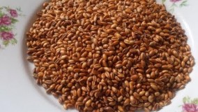 طرز پخت گندم بریان