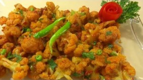 آشپزی  ایرانی--- خوراک گل کلم آسان و خوشمزه