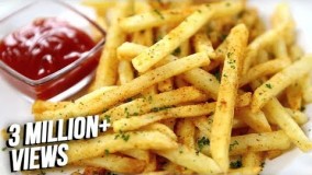 آشپزی آسان-تهیه سیب زمینی سرخکرده خانگی