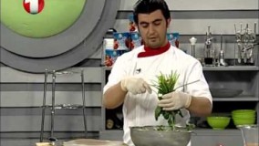 آشپزی ساده  - برنج سویا با مرغ تنوری-4-